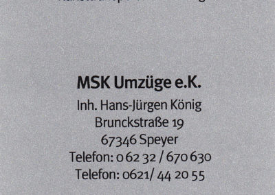 MSK Umzüge